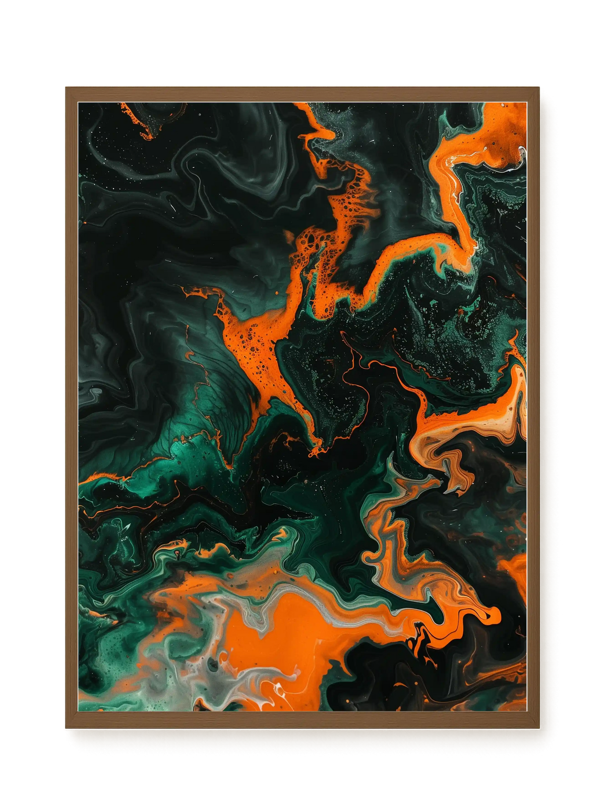 Dark Energy Flow Canvas Print