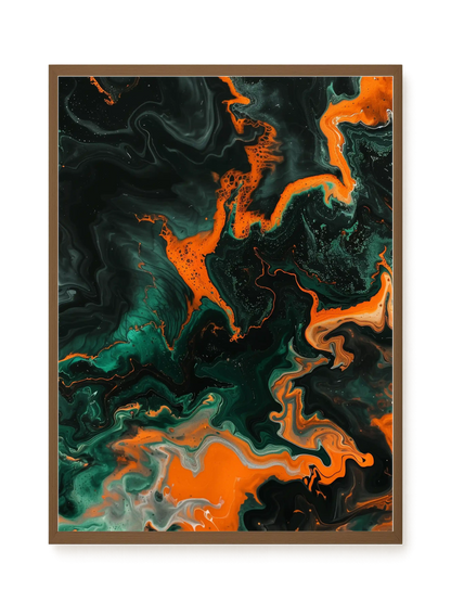 Dark Energy Flow Canvas Print