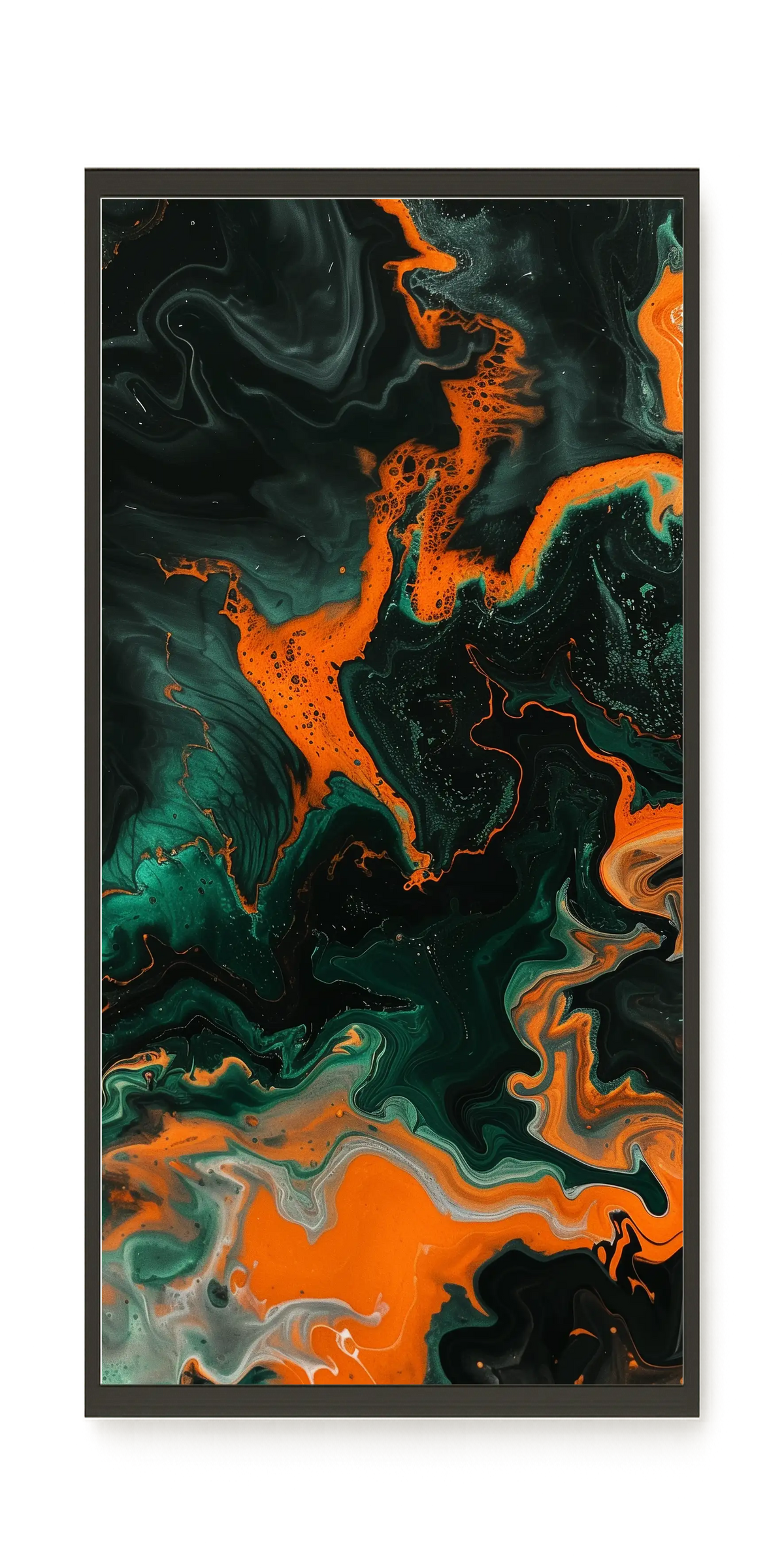 Dark Energy Flow Canvas Print