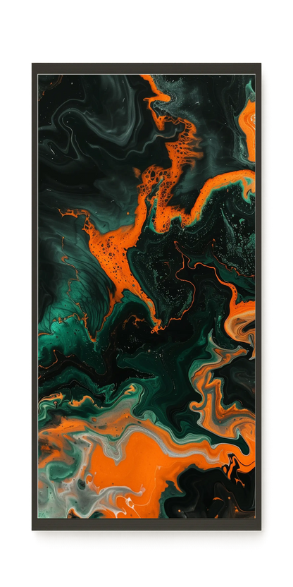 Dark Energy Flow Canvas Print