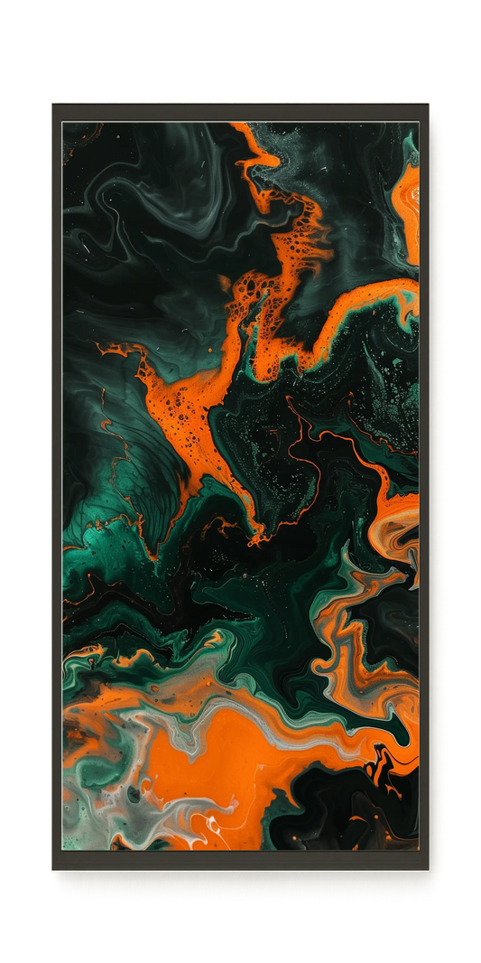 Dark Energy Flow Canvas Print
