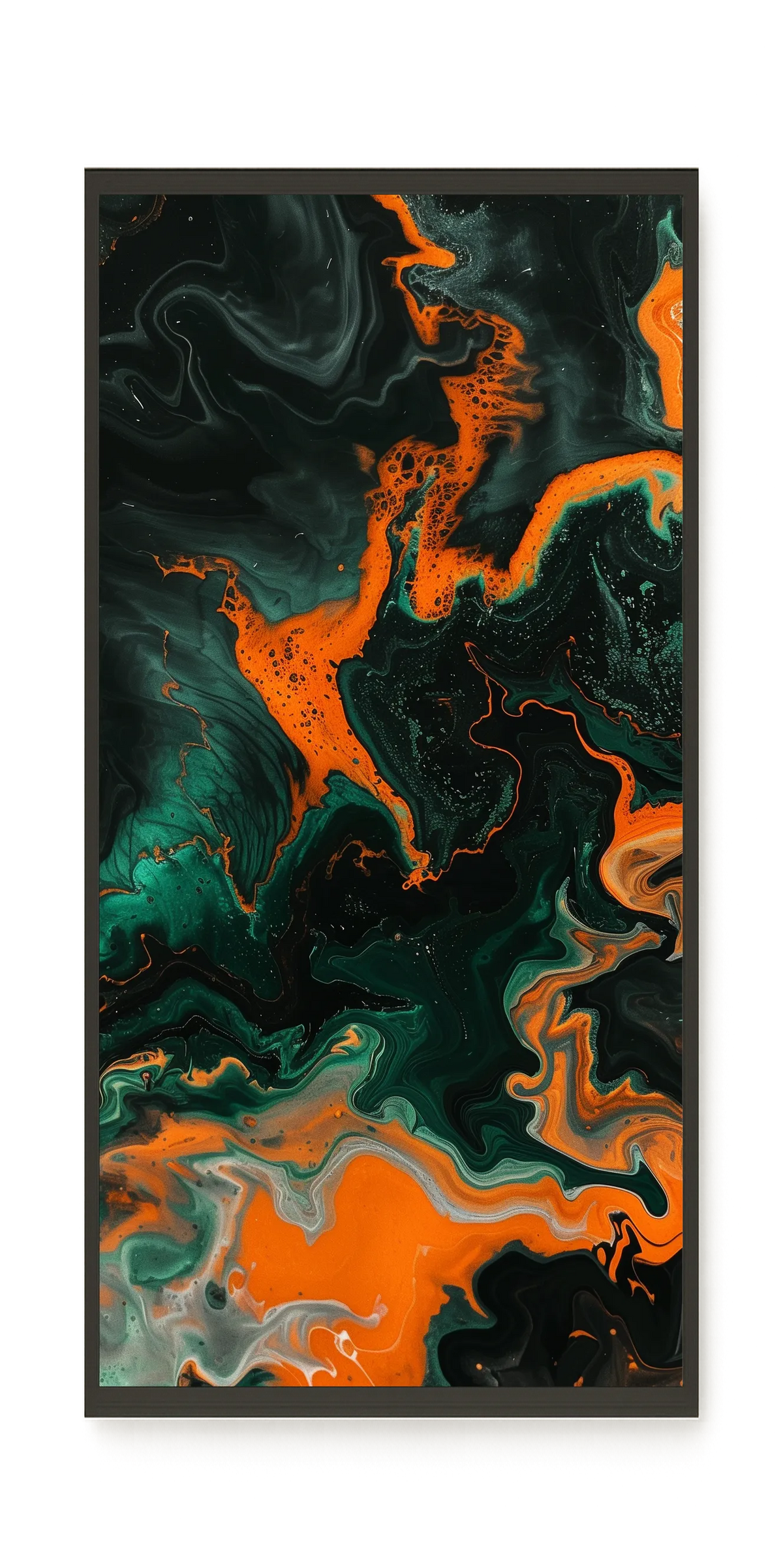 Dark Energy Flow Canvas Print