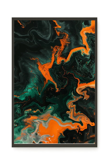 Dark Energy Flow Canvas Print