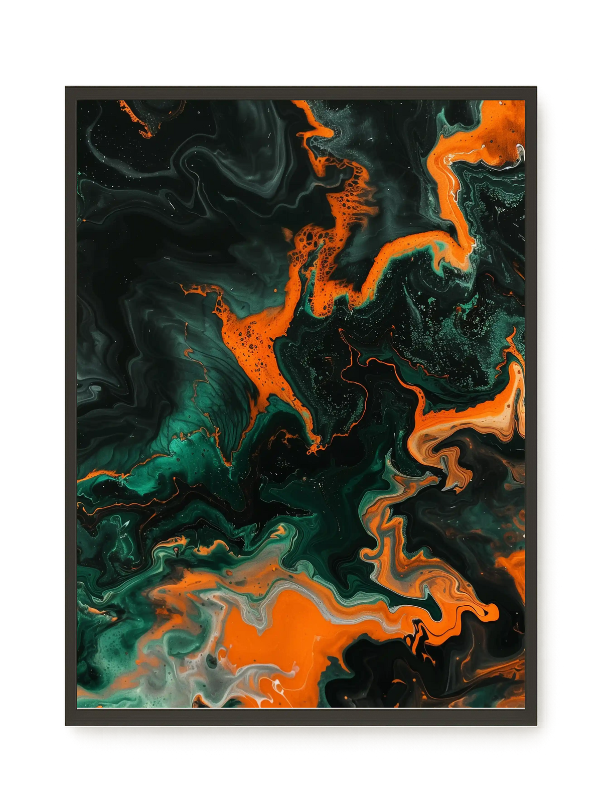 Dark Energy Flow Canvas Print