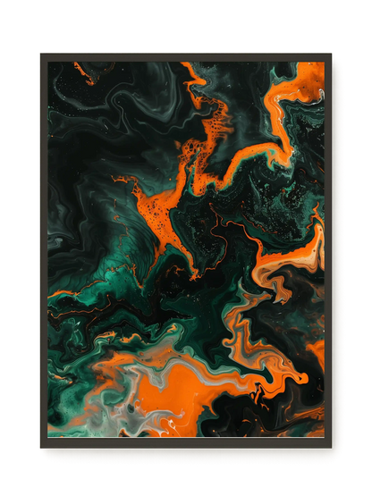 Dark Energy Flow Canvas Print