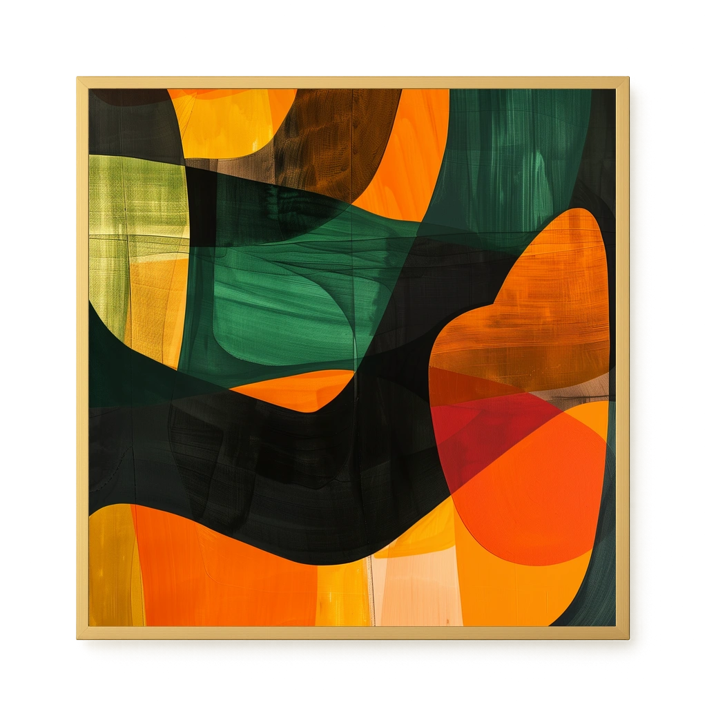 Visual Eruption Canvas Print