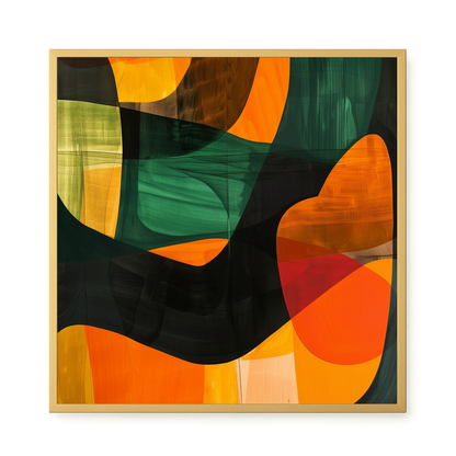 Visual Eruption Canvas Print