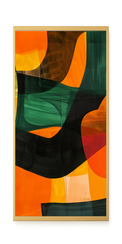 Visual Eruption Canvas Print