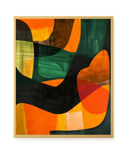Visual Eruption Canvas Print