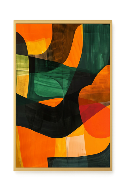 Visual Eruption Canvas Print