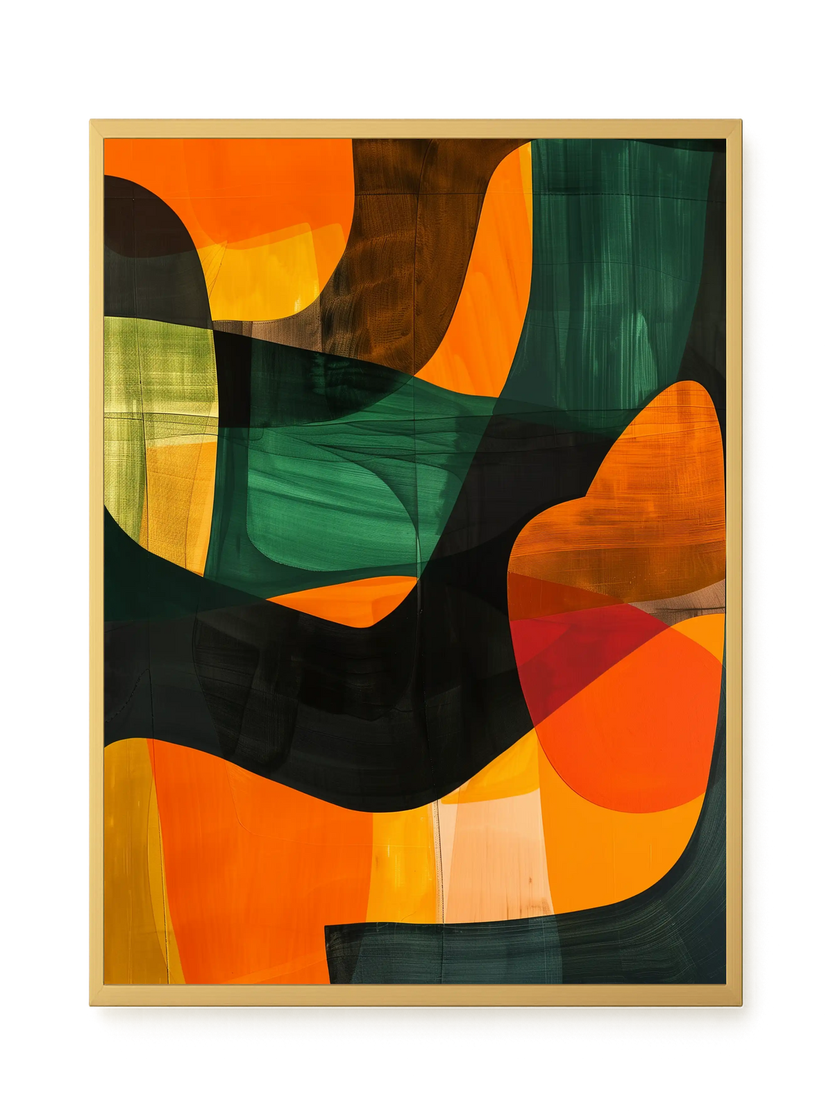 Visual Eruption Canvas Print