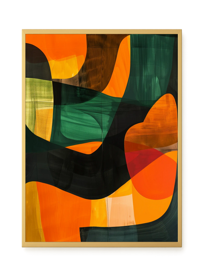 Visual Eruption Canvas Print