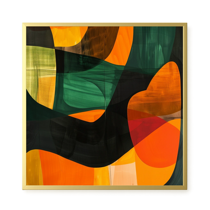 Visual Eruption Canvas Print