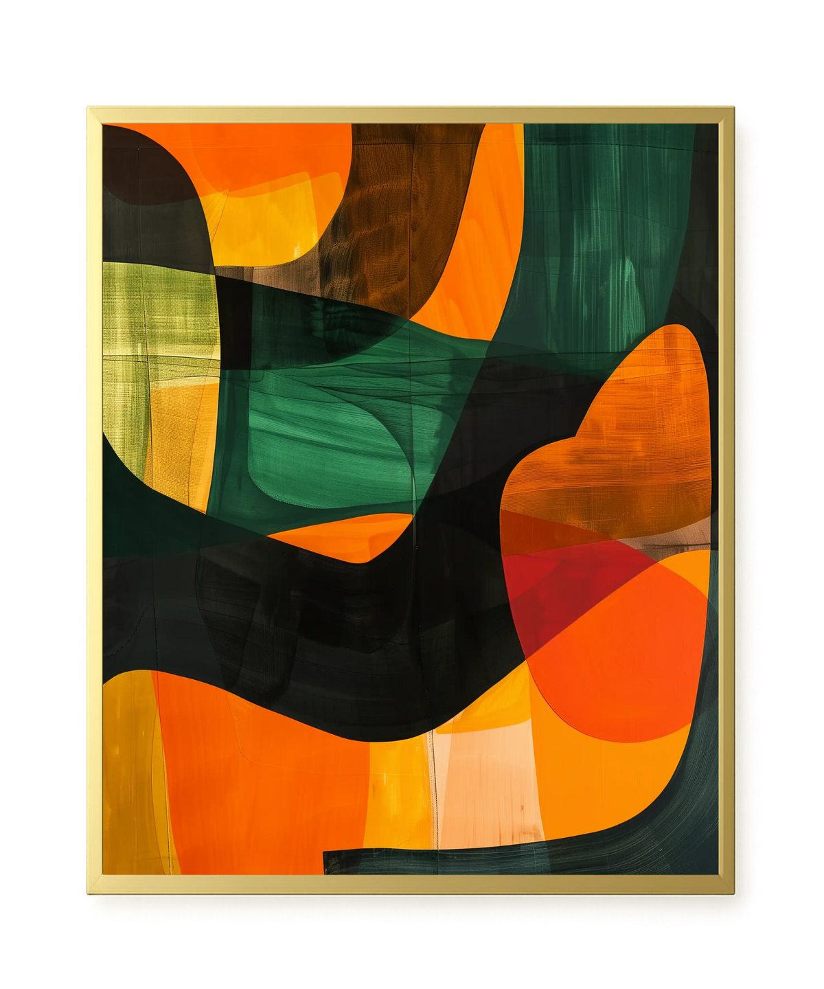 Visual Eruption Canvas Print
