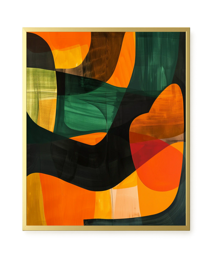 Visual Eruption Canvas Print