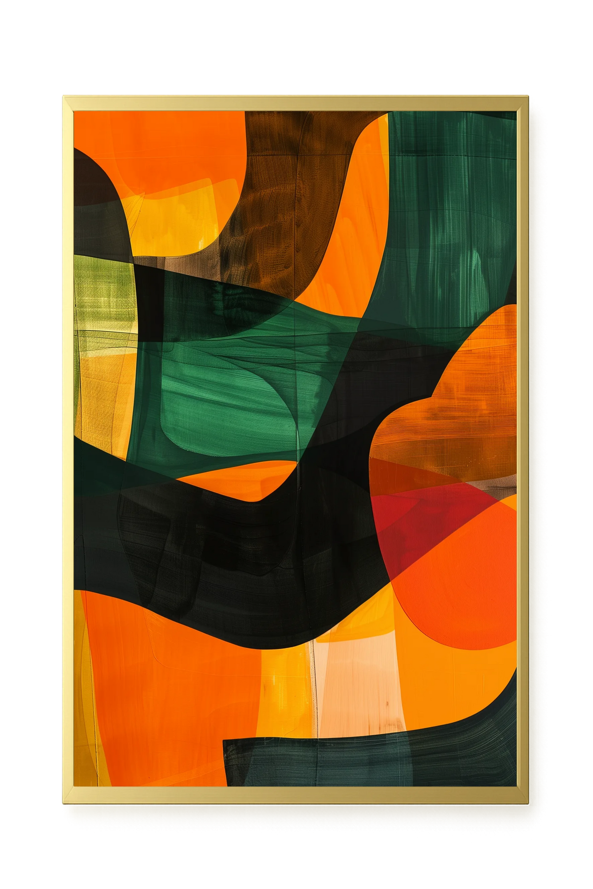 Visual Eruption Canvas Print