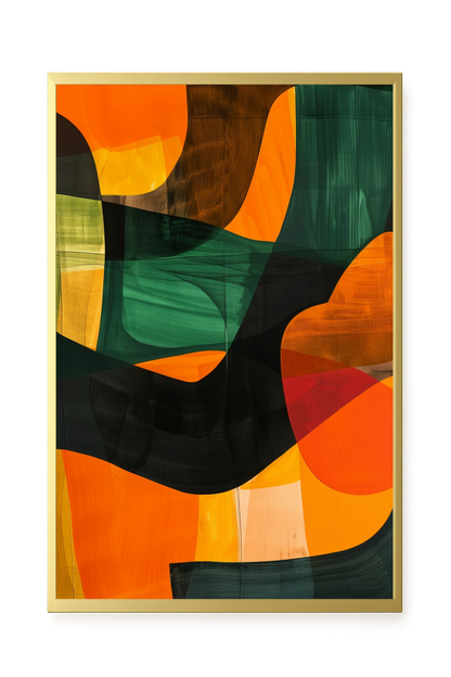 Visual Eruption Canvas Print