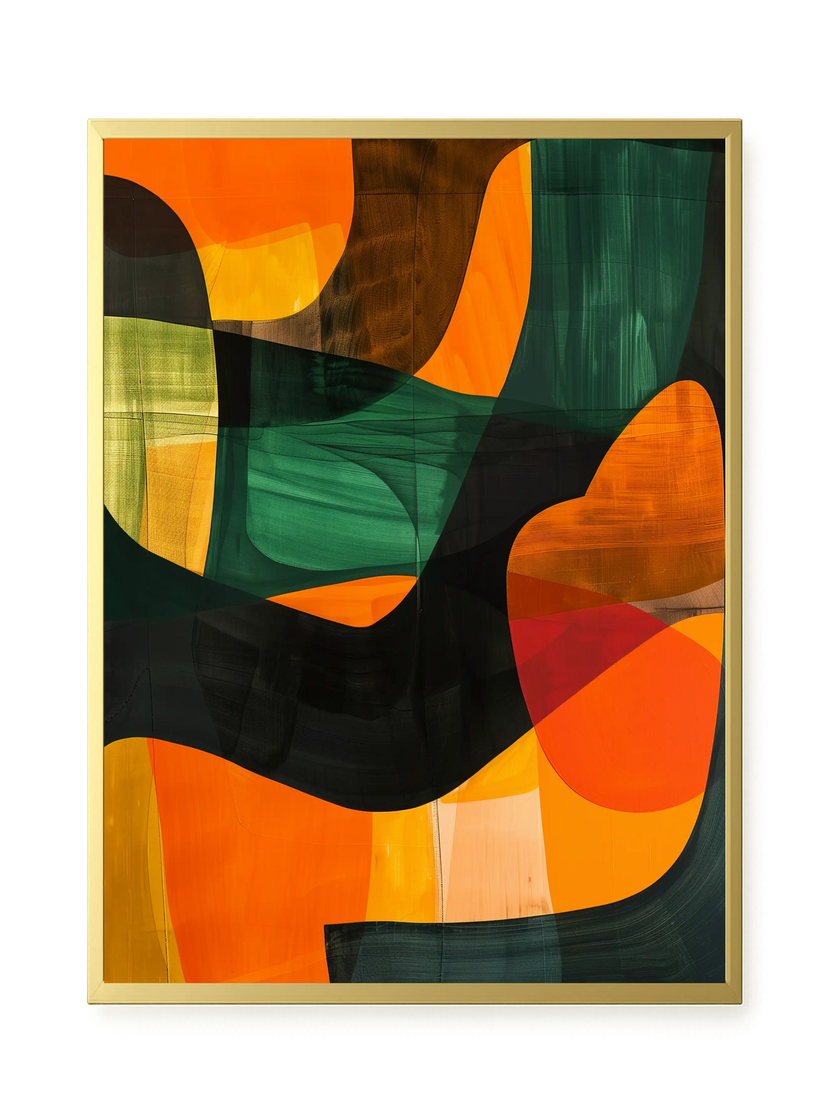 Visual Eruption Canvas Print