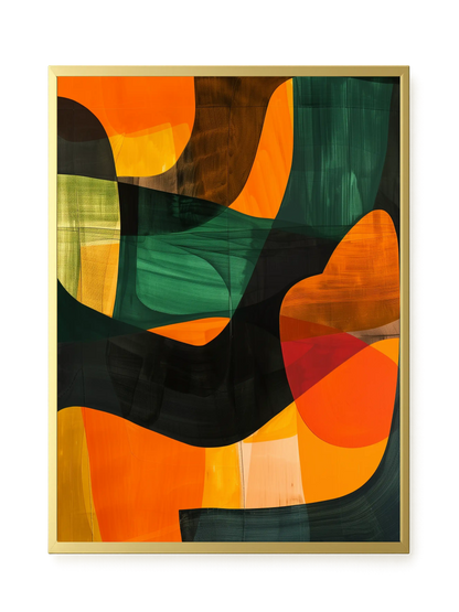 Visual Eruption Canvas Print