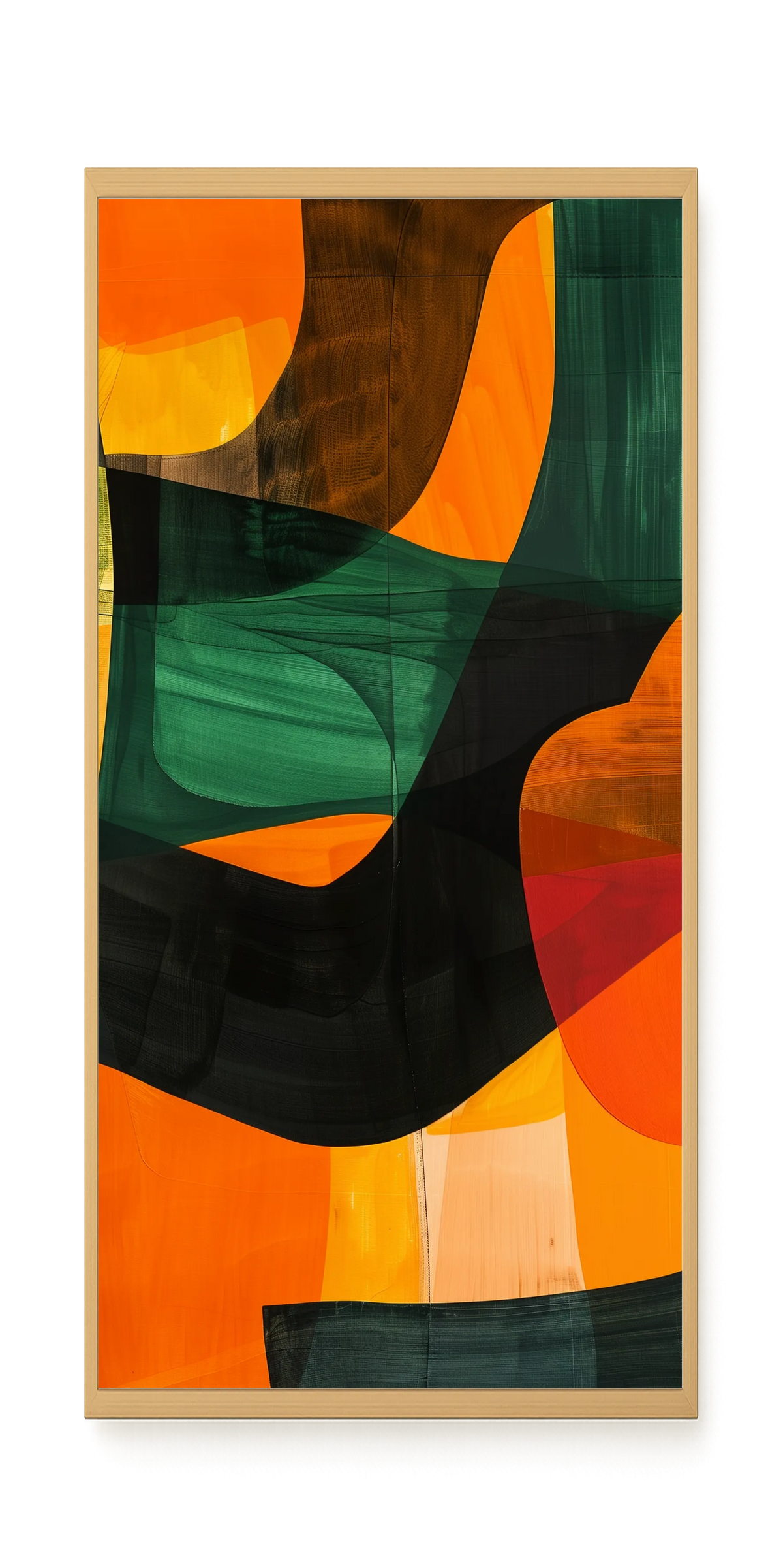 Visual Eruption Canvas Print