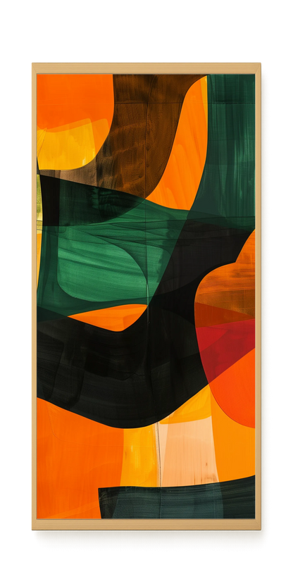 Visual Eruption Canvas Print
