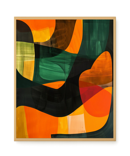 Visual Eruption Canvas Print
