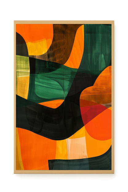Visual Eruption Canvas Print