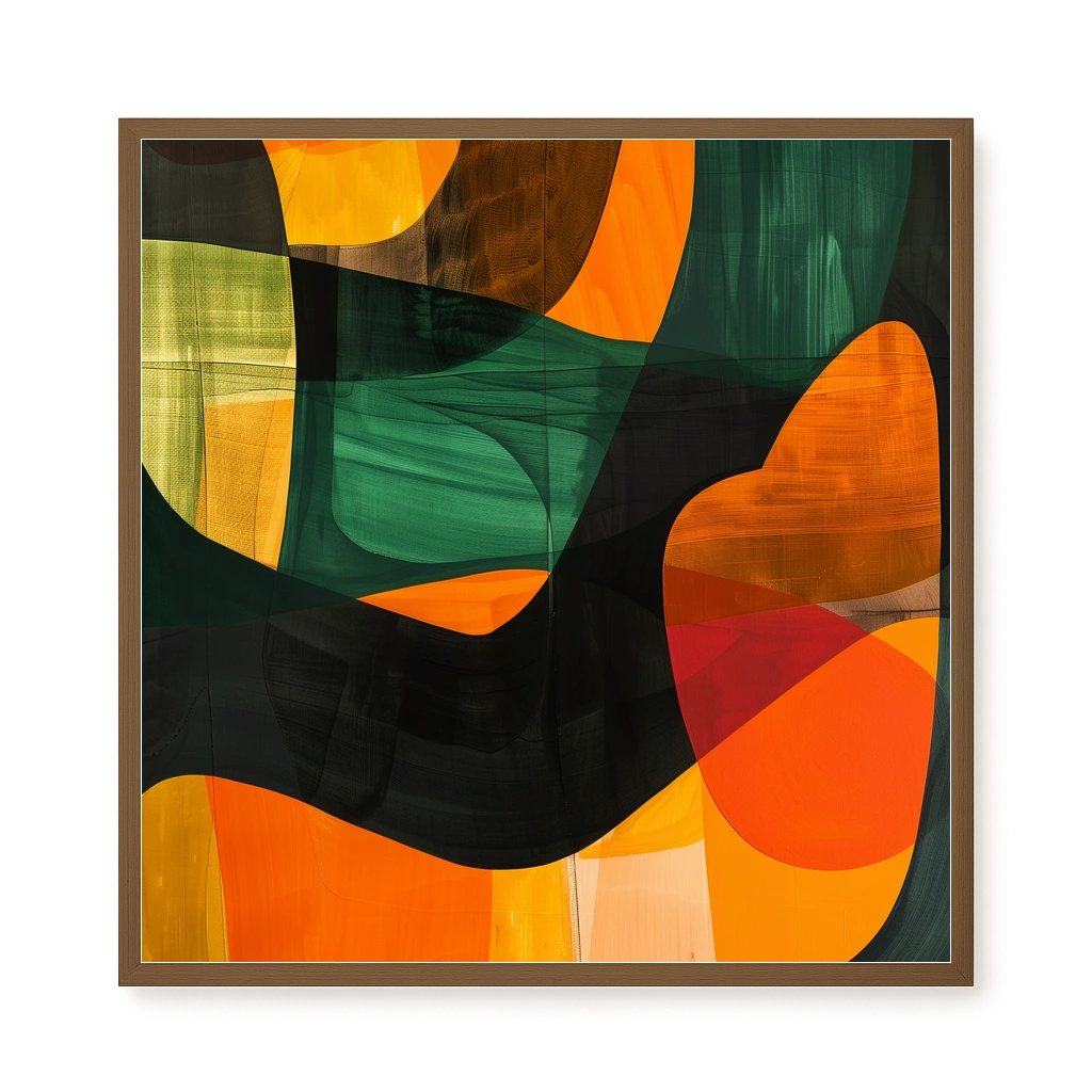 Visual Eruption Canvas Print