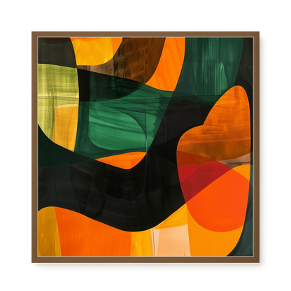 Visual Eruption Canvas Print