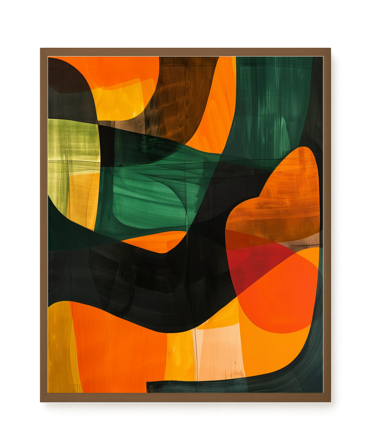 Visual Eruption Canvas Print