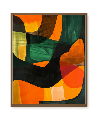 Visual Eruption Canvas Print
