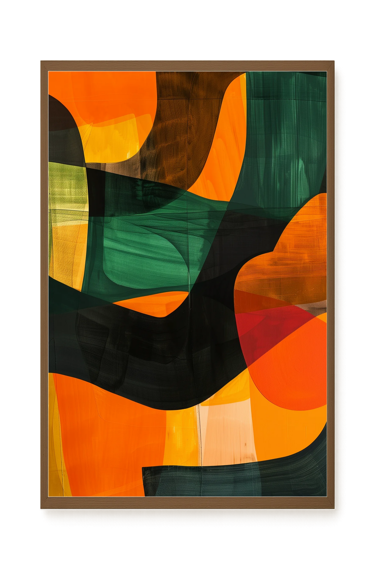 Visual Eruption Canvas Print