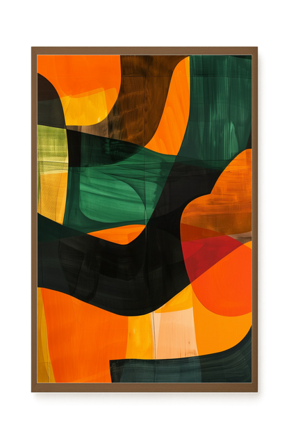 Visual Eruption Canvas Print