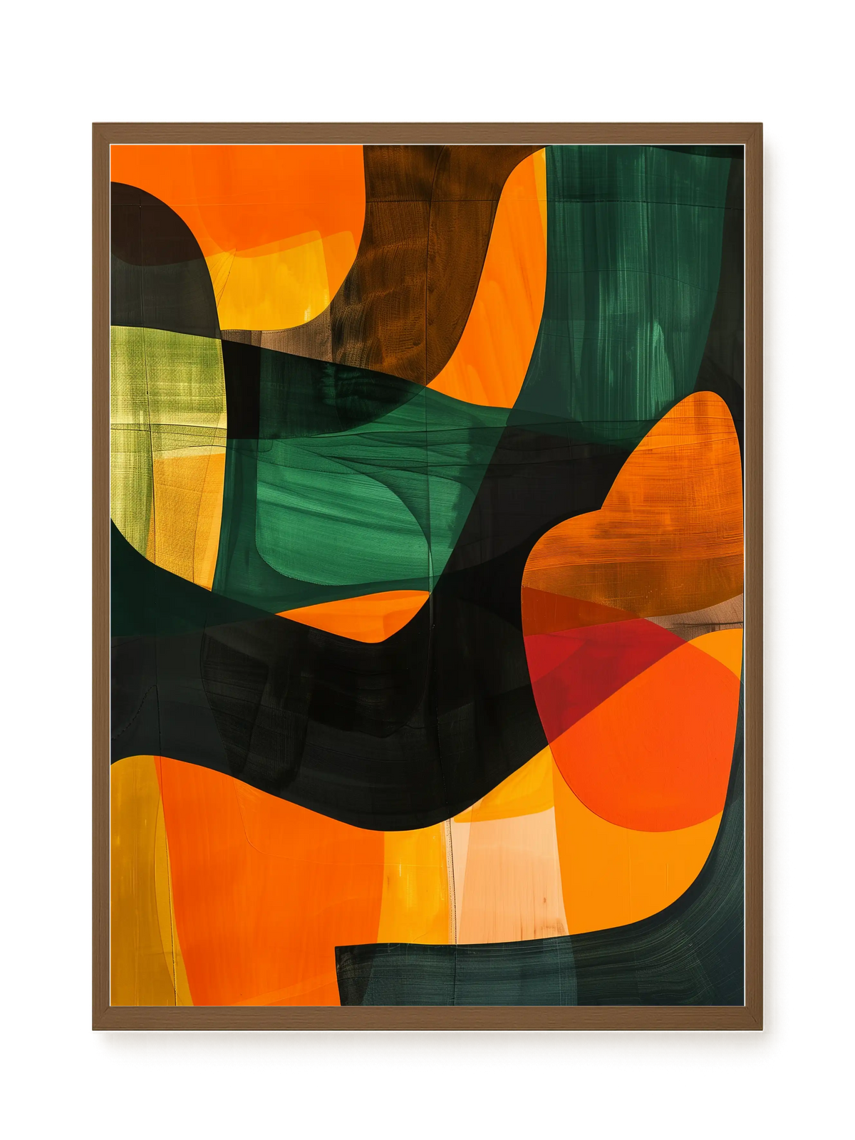 Visual Eruption Canvas Print