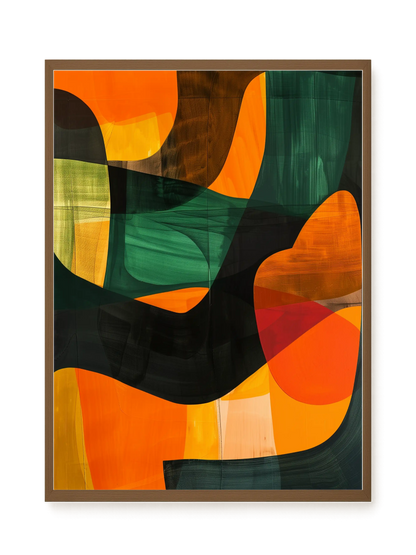 Visual Eruption Canvas Print