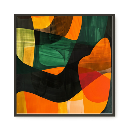 Visual Eruption Canvas Print