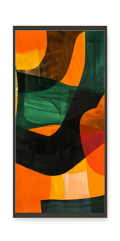 Visual Eruption Canvas Print