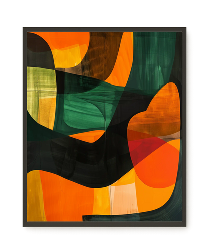 Visual Eruption Canvas Print