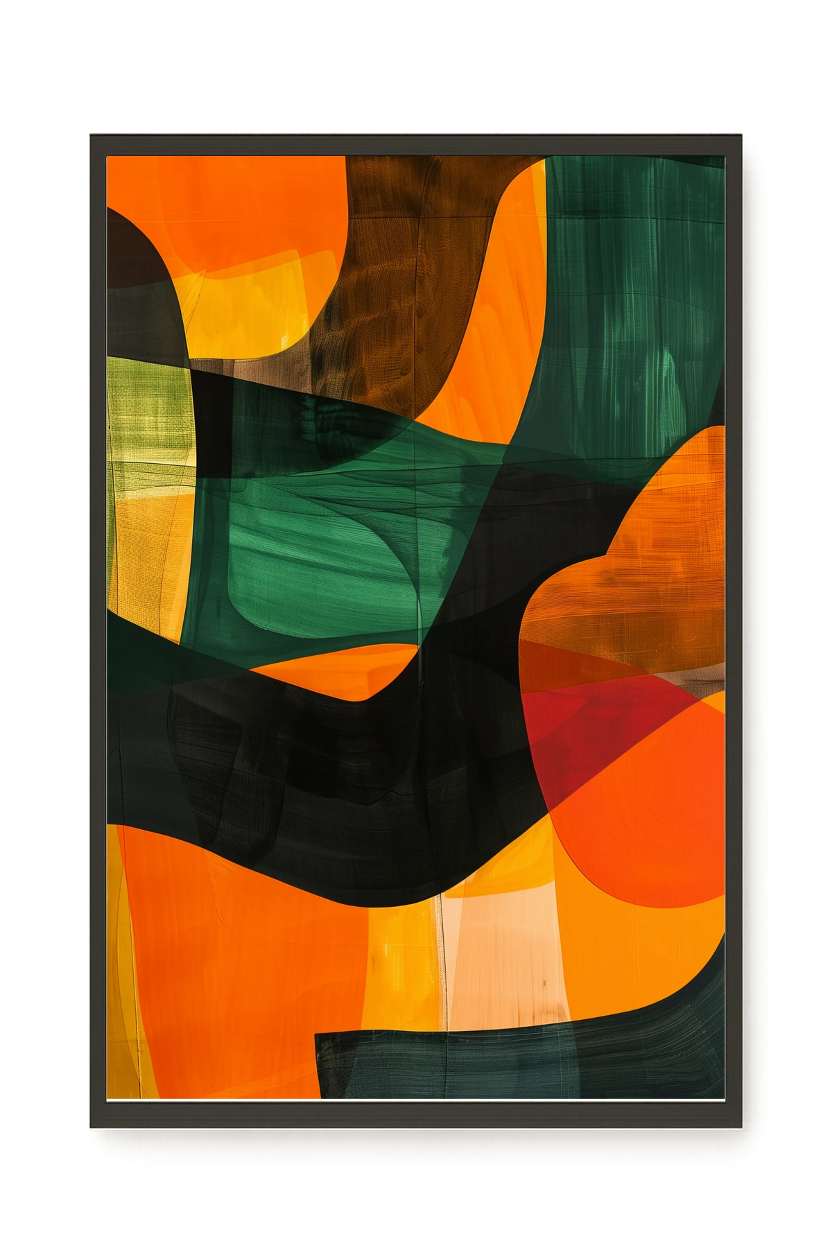 Visual Eruption Canvas Print