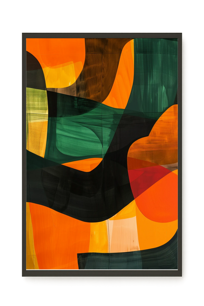 Visual Eruption Canvas Print