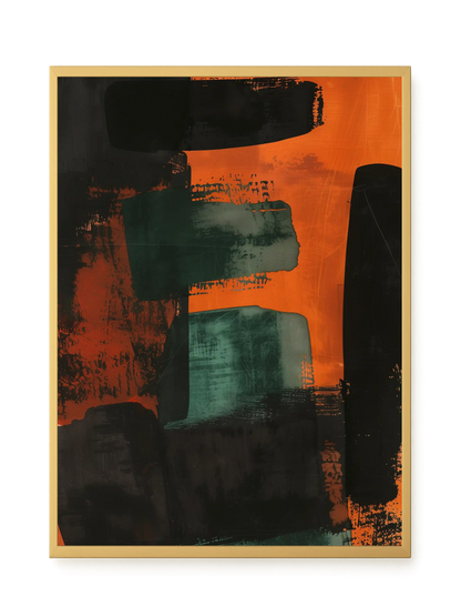 Abstract Rhythm Canvas Wall Art