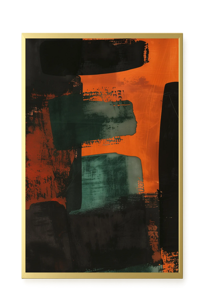 Abstract Rhythm Canvas Wall Art
