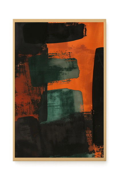 Abstract Rhythm Canvas Wall Art