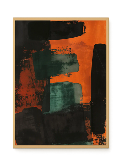Abstract Rhythm Canvas Wall Art