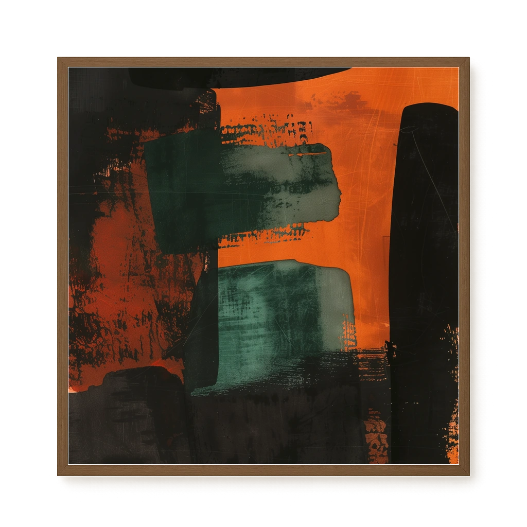 Abstract Rhythm Canvas Wall Art