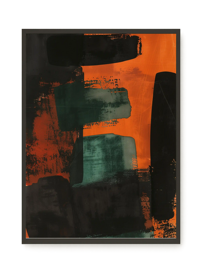 Abstract Rhythm Canvas Wall Art
