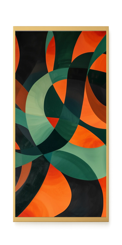 Moving Layers Canvas Print