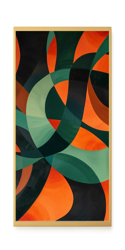 Moving Layers Canvas Print
