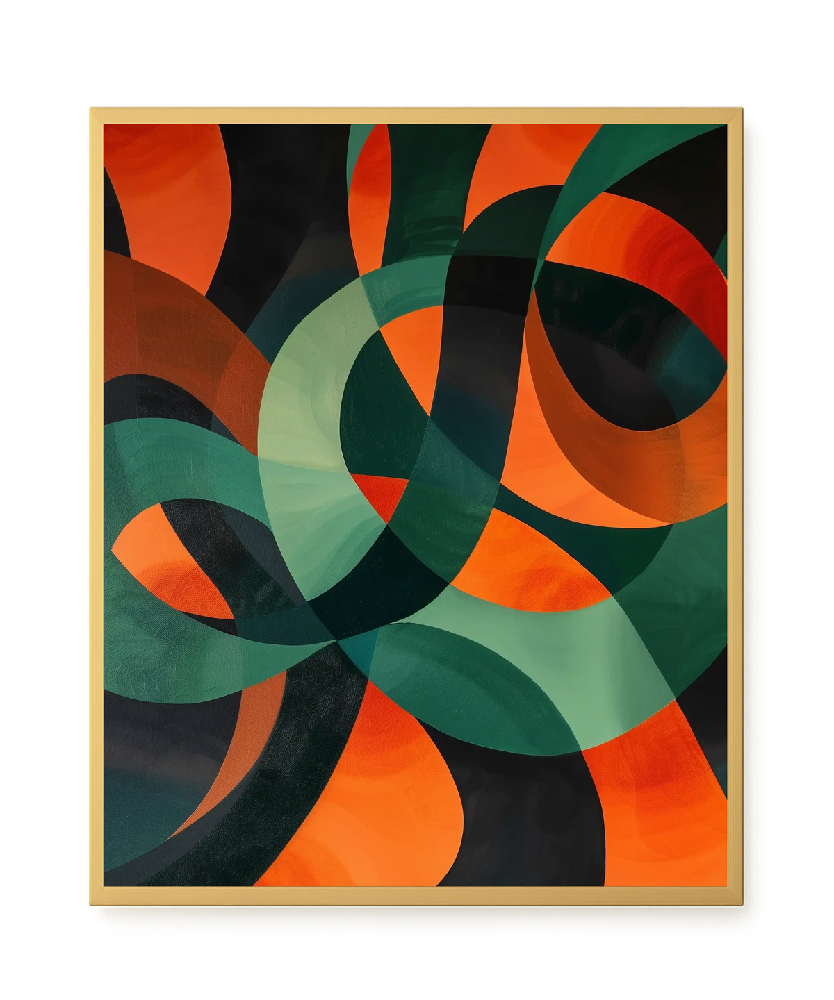 Moving Layers Canvas Print