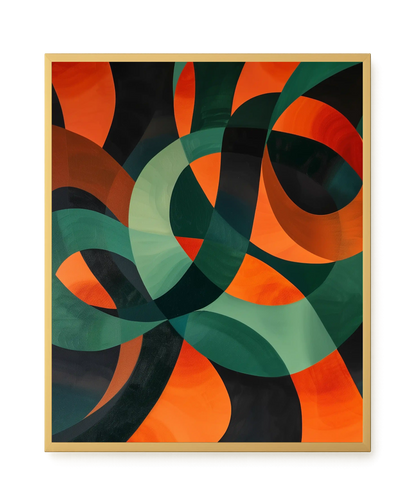 Moving Layers Canvas Print